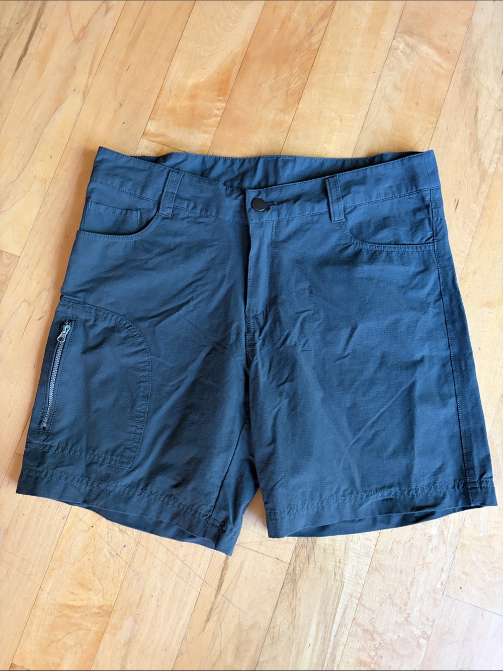 Utility Trail Outdoor Shorts Camping Durable Minimalist Gorpcore Granola XS Gray